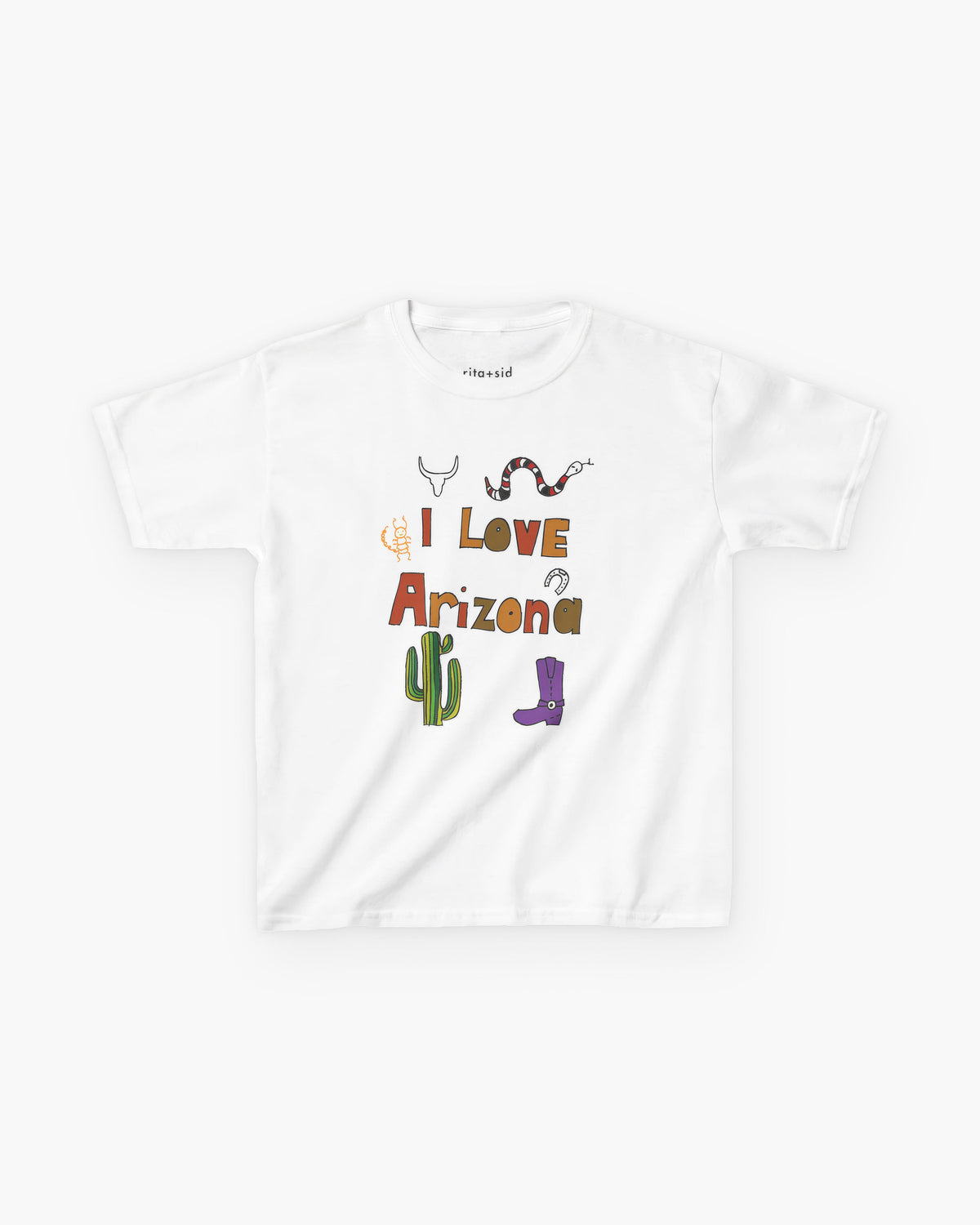 I Love Arizona in Black