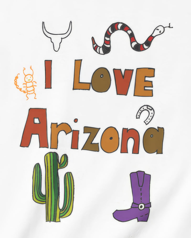 I Love Arizona in Black