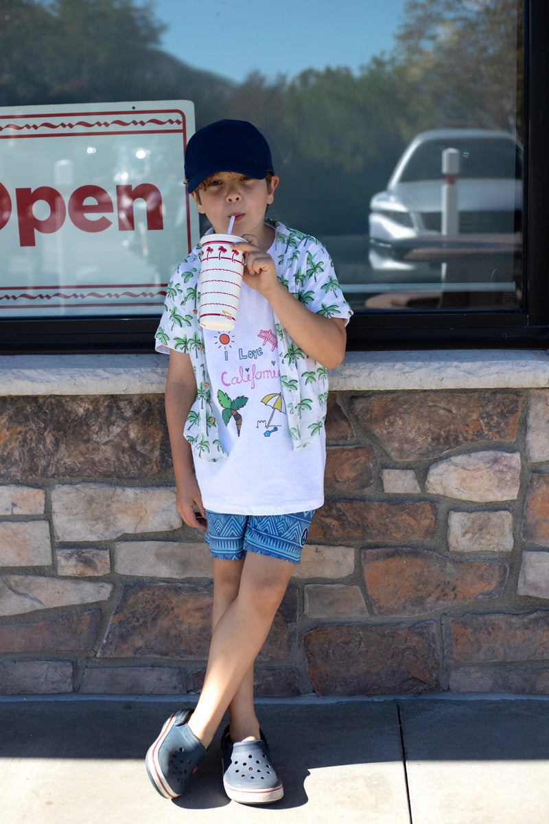 I Love California in Black