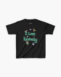 I Love Kentucky in Black