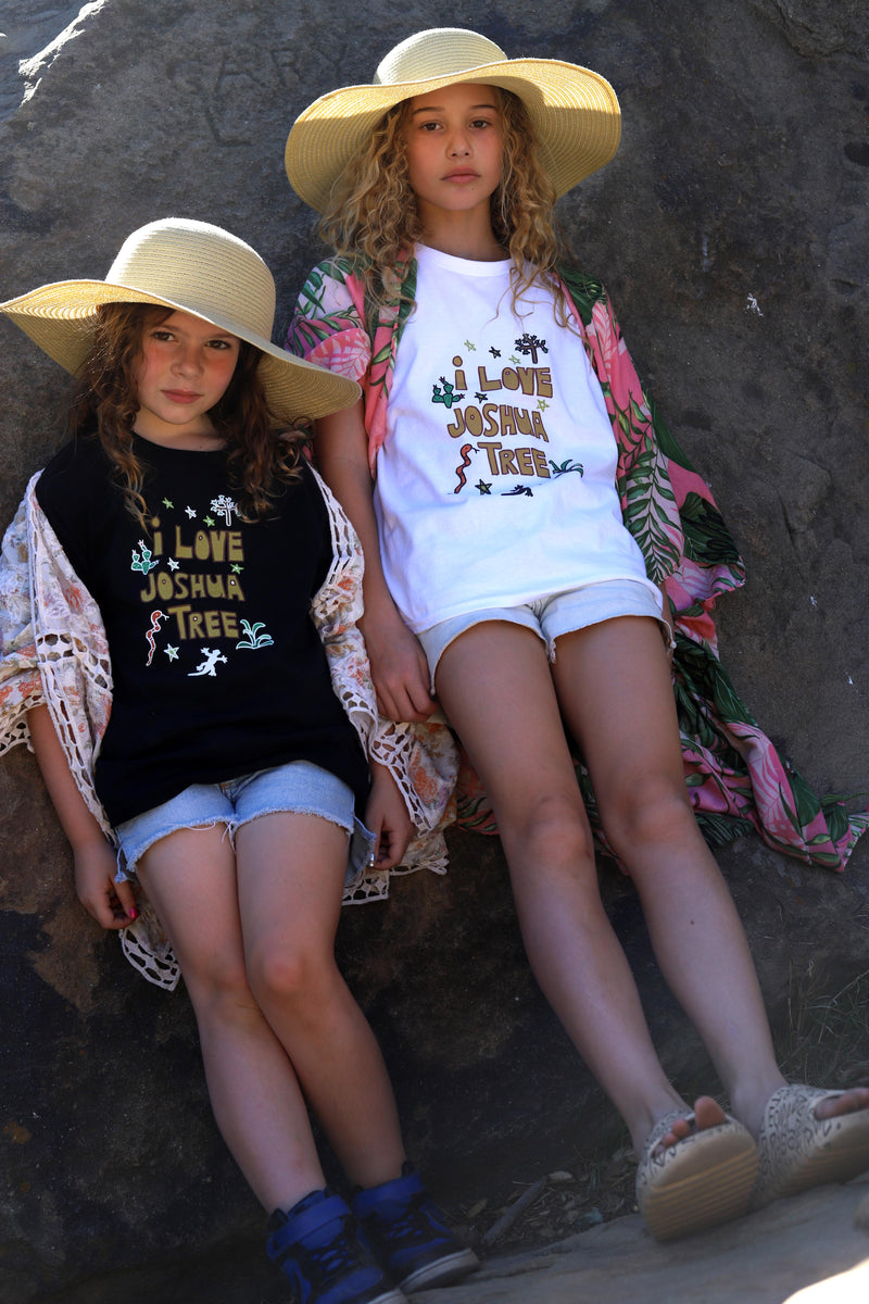 I Love Joshua Tree in White