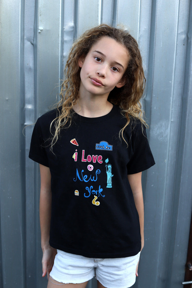 I Love New York in Black