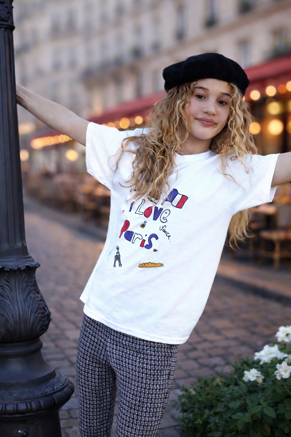 I Love Paris in Black